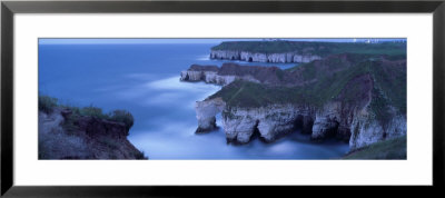 High Angle View Of A Coastline, Durdle Door, East Lulworth, England, United Kingdom by Panoramic Images Pricing Limited Edition Print image