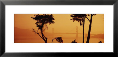 Bridge Over Water, Golden Gate Bridge, San Francisco, California, Usa by Panoramic Images Pricing Limited Edition Print image