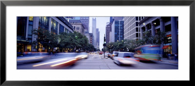 Michigan Avenue, Chicago, Illinois, Usa by Panoramic Images Pricing Limited Edition Print image