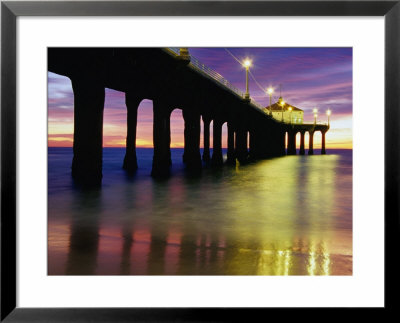 Manhattan Beach Pier, Los Angeles, Los Angeles, California, Usa by Richard Cummins Pricing Limited Edition Print image
