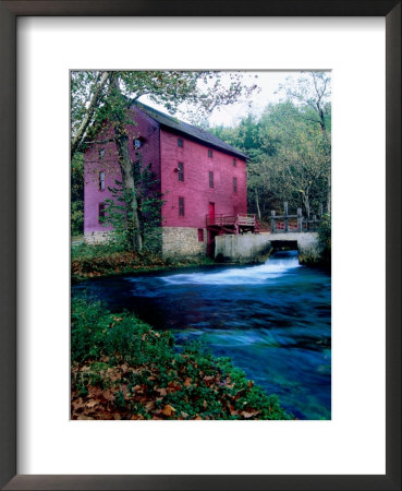 Alley Mill At Alley Spring, Ozarks National Scenic Riverways, Ozark National Park, Missouri by John Elk Iii Pricing Limited Edition Print image