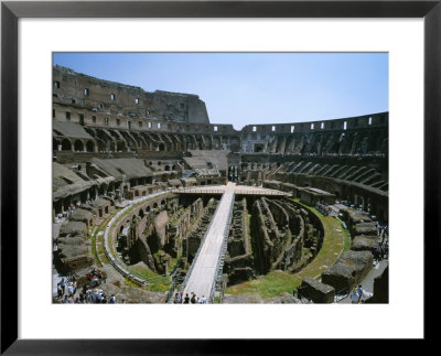 A View Inside Rome's Colosseum by Taylor S. Kennedy Pricing Limited Edition Print image