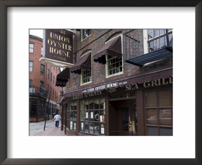 The Union Oyster House, Blackstone Block, Built In 1714, Boston by Amanda Hall Pricing Limited Edition Print image