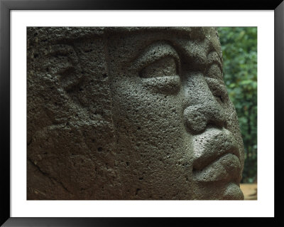 A Close View Of An Olmec Head by Kenneth Garrett Pricing Limited Edition Print image