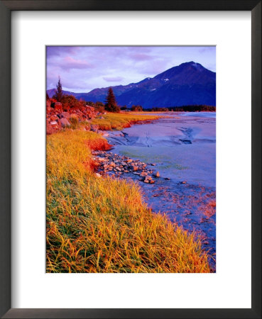 Low Tide At Turnagain Arm, Cook Inlet, Seward Scenic Highway, Seward, Alaska by Richard Cummins Pricing Limited Edition Print image