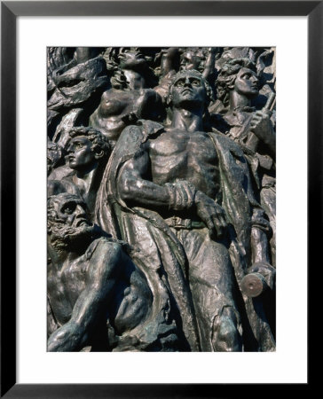 Monument Of The Heroes Dedicated To Jews In The Warsaw Ghetto Of Wwii, Warsaw, Poland by Krzysztof Dydynski Pricing Limited Edition Print image