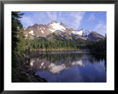 Russel Lake In Mt. Jefferson Wilderness, Oregon, Usa by Janis Miglavs Pricing Limited Edition Print image
