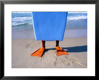 Orange Flippers, Recreio Beach, Rio De Janeiro by Silvestre Machado Pricing Limited Edition Print image