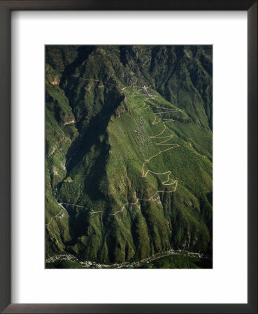 Road To Batopilas Winds Through Batopilas Canyon In The Copper Canyon Region, Mexico by Phil Schermeister Pricing Limited Edition Print image