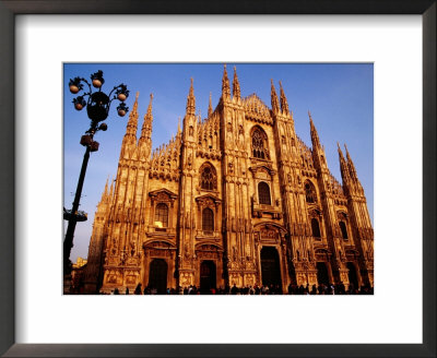 Facade Of The Cathedral, Milan, Italy by Witold Skrypczak Pricing Limited Edition Print image