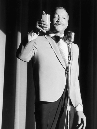 Comedian Redd Foxx Raises His Glass, The Redd Foxx Nightclub by William Gillohm Pricing Limited Edition Print image