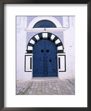 Blue Door, Sidi Bou Said, Tunisia by Jon Arnold Pricing Limited Edition Print image