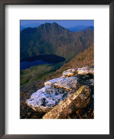 Lliwedd And Llyn Llydaw On The Mt. Snowdon Trails, Snowdonia National Park, Gwynedd, Wales by Grant Dixon Pricing Limited Edition Print image