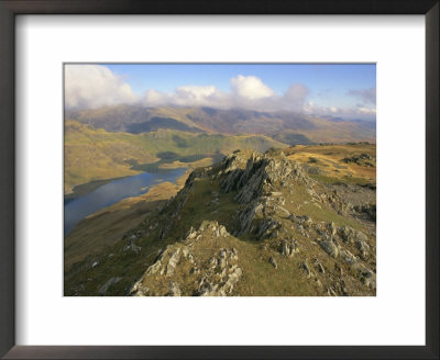 Llynllydow From Snowdon Horseshoe, Snowdonia National Park, Gwynedd, Wales, Uk, Europe by Lorraine Wilson Pricing Limited Edition Print image