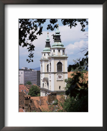 Cathedral, Ljubljana, Slovenia by G Richardson Pricing Limited Edition Print image