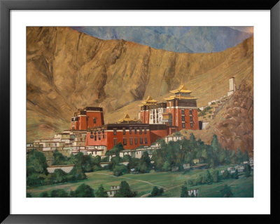 Tashilumpo Wall Painting, Tibet by Vassi Koutsaftis Pricing Limited Edition Print image