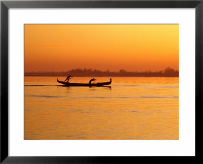 Rowing On The Lagoon, Venice, Veneto, Italy by Roberto Gerometta Pricing Limited Edition Print image