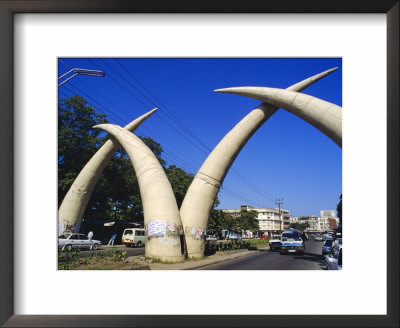 Tusk Arches, Mombasa, Kenya, Africa by Ken Gillham Pricing Limited Edition Print image