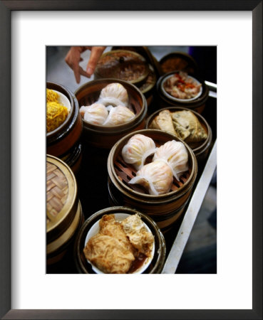 Dim Sum Cart At Panxi Jiujia, Guangzhou, Guangdong, China by Greg Elms Pricing Limited Edition Print image