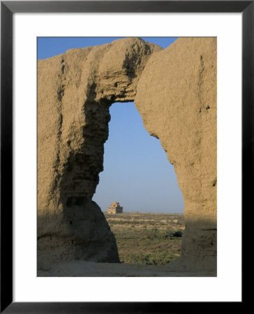 Maidens Castle Dating From 6Th And 7Th Centuries, Merv, Turkmenistan, Central Asia by Occidor Ltd Pricing Limited Edition Print image