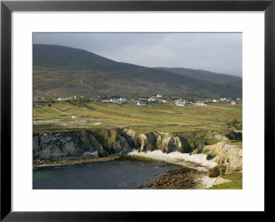 Cove And Village Of Ashleam, Achill Island, County Mayo, Connacht, Republic Of Ireland by Gary Cook Pricing Limited Edition Print image