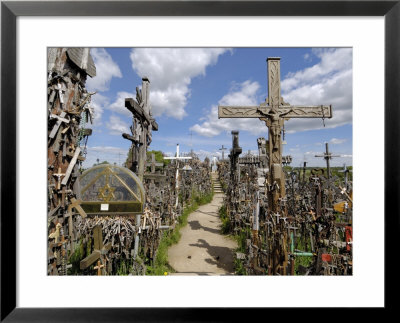 Hill Of Crosses, Near Siauliai, Lithuania, Baltic States by Gary Cook Pricing Limited Edition Print image