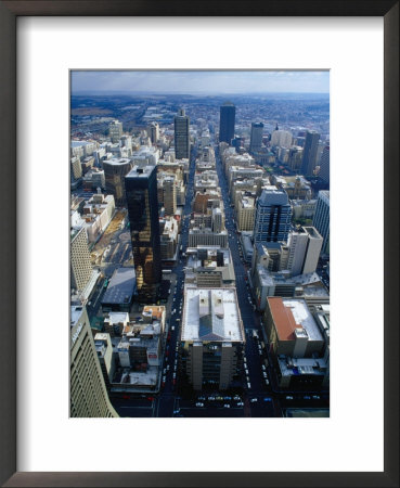 Johannesburg City Centre From The Carlton Centre, Johannesburg, Gauteng, South Africa by Richard I'anson Pricing Limited Edition Print image