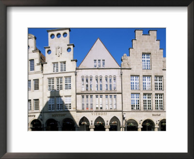 Principal Square, Munster, North Rhine-Westphalia (Nordrhein-Westfalen), Germany by Hans Peter Merten Pricing Limited Edition Print image