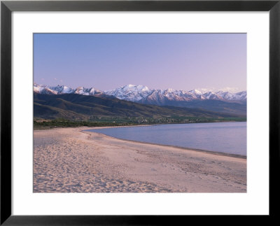 Lake Issyk-Kul, Kirghizstan, Central Asia by Gavin Hellier Pricing Limited Edition Print image