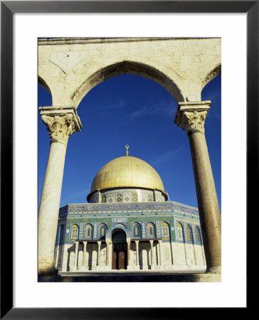 Dome Of The Rock, Jerusalem, Israel, Middle East by G Richardson Pricing Limited Edition Print image