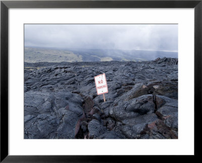 Lava Flow, Kilauea, Hawaii Volcanoes National Park, Island Of Hawaii (Big Island) by Ethel Davies Pricing Limited Edition Print image