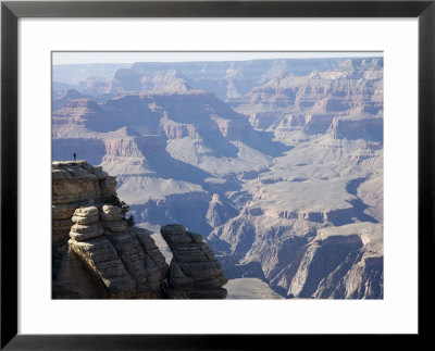 Woman Looking Over Grand Canyon, Grand Canyon National Park, Unesco World Heritage Site, Usa by Angelo Cavalli Pricing Limited Edition Print image