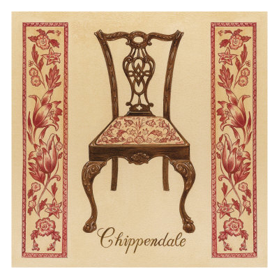 Chairs Chippendale by Sophia Davidson Pricing Limited Edition Print image