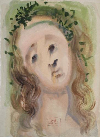 Dc Purgatoire 10 - Le Visage De Virgile by Salvador Dali Pricing Limited Edition Print image