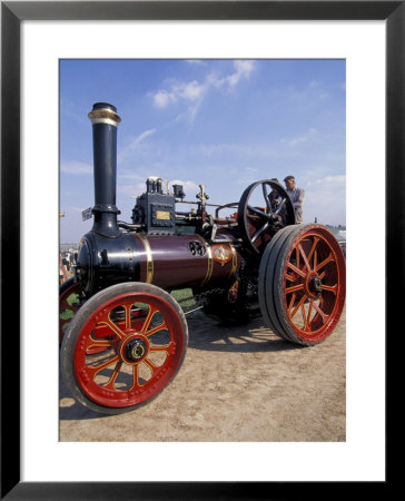 Great Dorset Steam Fair, Vintage Steam Engine, Dorset, England by Nik Wheeler Pricing Limited Edition Print image
