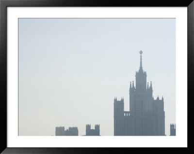 Government Building, Moscow Russia by John Burcham Pricing Limited Edition Print image