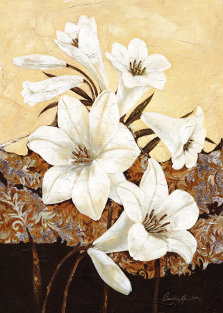Oriental Lilies by Claudia Ancilotti Pricing Limited Edition Print image