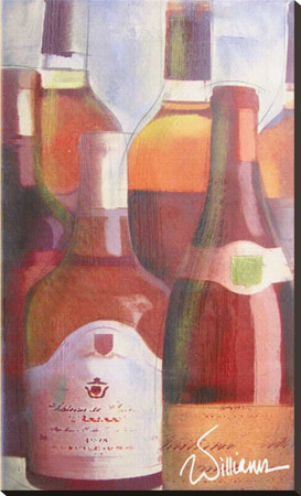 Wine Bottles by Anne Courtland Pricing Limited Edition Print image