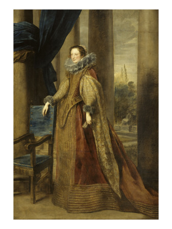Presumed Portrait Of The Marquise Jeronima Spinola-Doria, Of Genoa by Anthony Van Dyck Pricing Limited Edition Print image