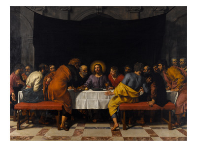 The Last Supper, 1618 by Frans Pourbus Ii Pricing Limited Edition Print image