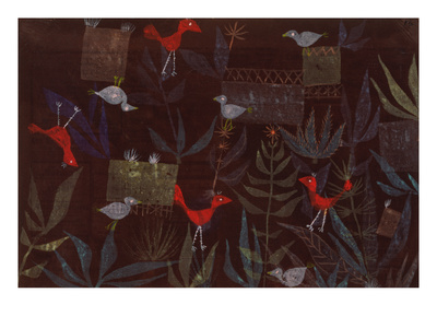 Garden Of The Birds (Vogelgarten.) 1924 by Paul Klee Pricing Limited Edition Print image