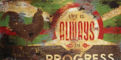 Life Is Always In Progress by Rodney White Pricing Limited Edition Print image