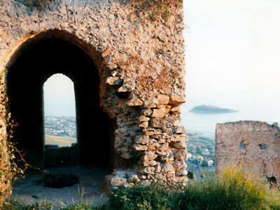 Ruins With Arched Passageway, Calabrian, Italy by Ilona Wellmann Pricing Limited Edition Print image