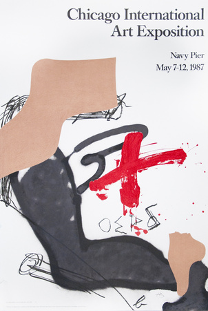 Chicago International Art Exposition by Antoni Tapies Pricing Limited Edition Print image