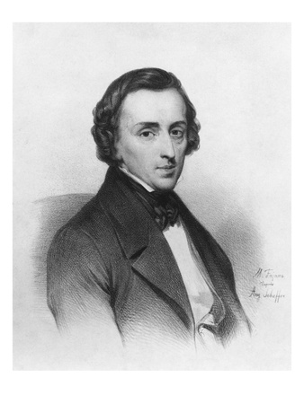 Frederic Chopin, After Ary Scheffer by Maximilian Fajans Pricing Limited Edition Print image