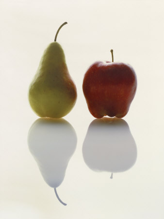 Pear And Apple by Images Monsoon Pricing Limited Edition Print image