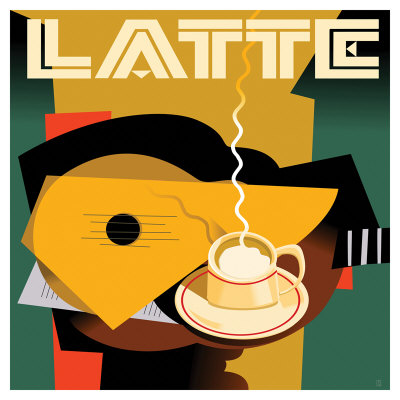 Cubist Latte I by Eli Adams Pricing Limited Edition Print image
