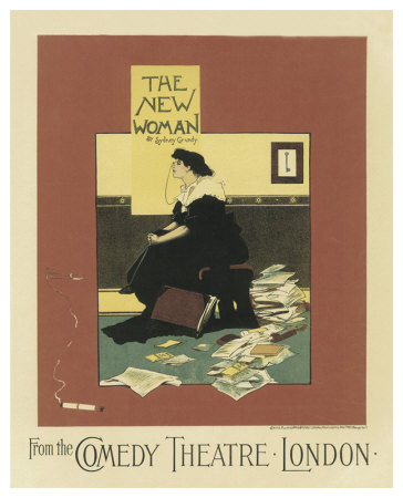 The New Woman From The Comedy Theatre London by Albert Morrow Pricing Limited Edition Print image