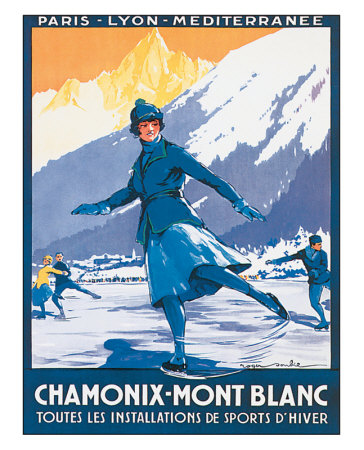 Mont Blanc, Chamonix by Roger Soubie Pricing Limited Edition Print image