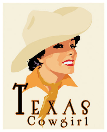 Texas Cowgirl by Richard Weiss Pricing Limited Edition Print image